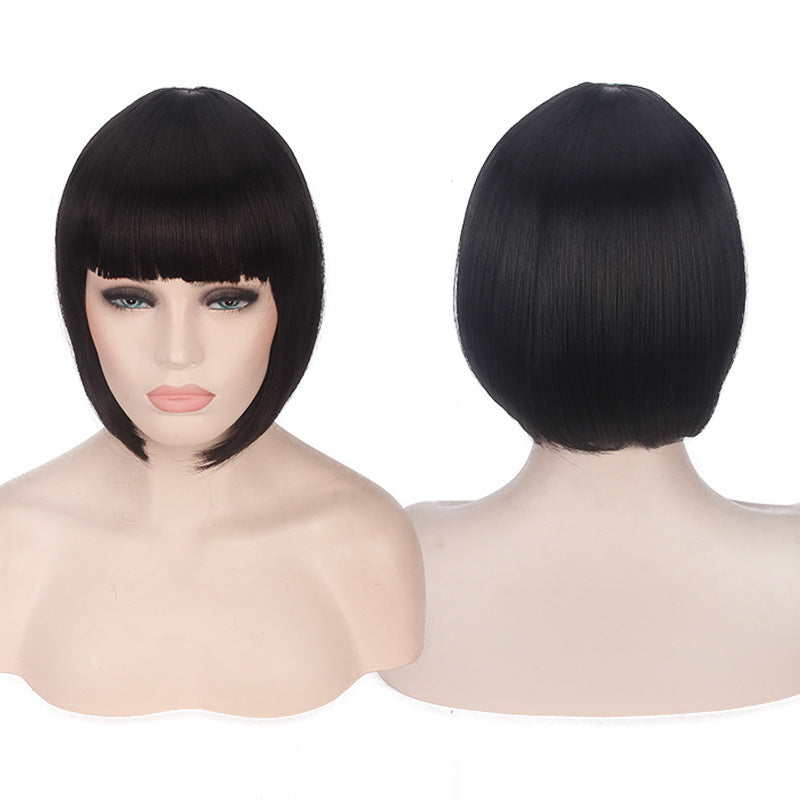 hight temperature cosplay wig short hair bob