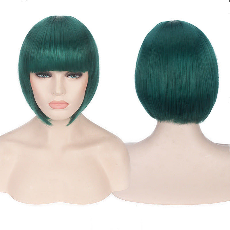 hight temperature cosplay wig short hair bob