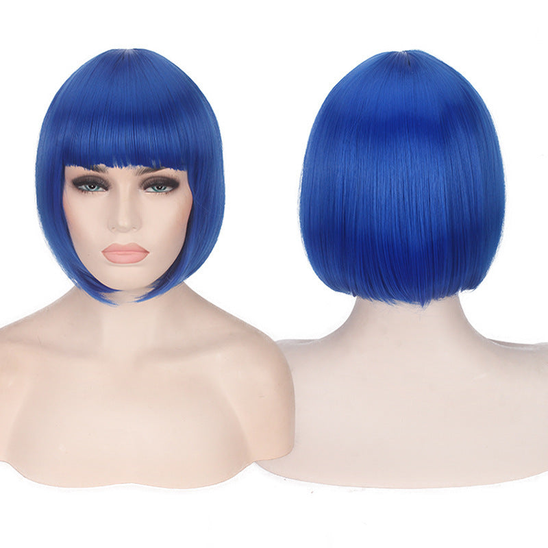 hight temperature cosplay wig short hair bob