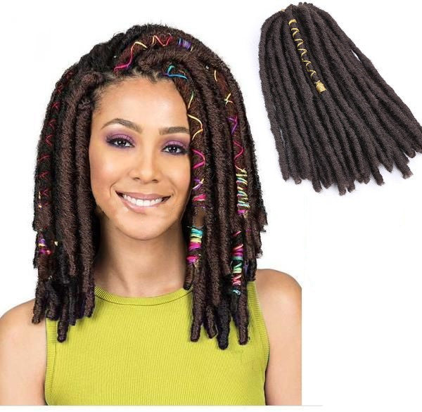 Coool Soft Dread Locs Twist Hair Faux Locs Crochet Braids