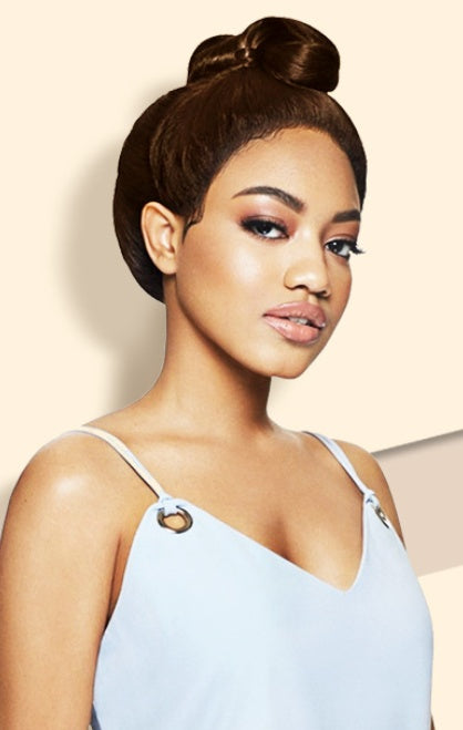 Hight temperature amazon Wig Four-strand Ponytail Braid Braided Front Lace Chemical Fiber Wig Hair Set
