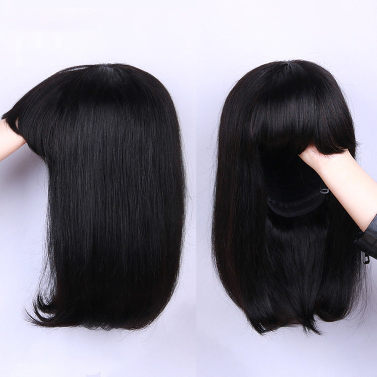 Coool Hair Full Machine Human Hair Wigs For Black Women