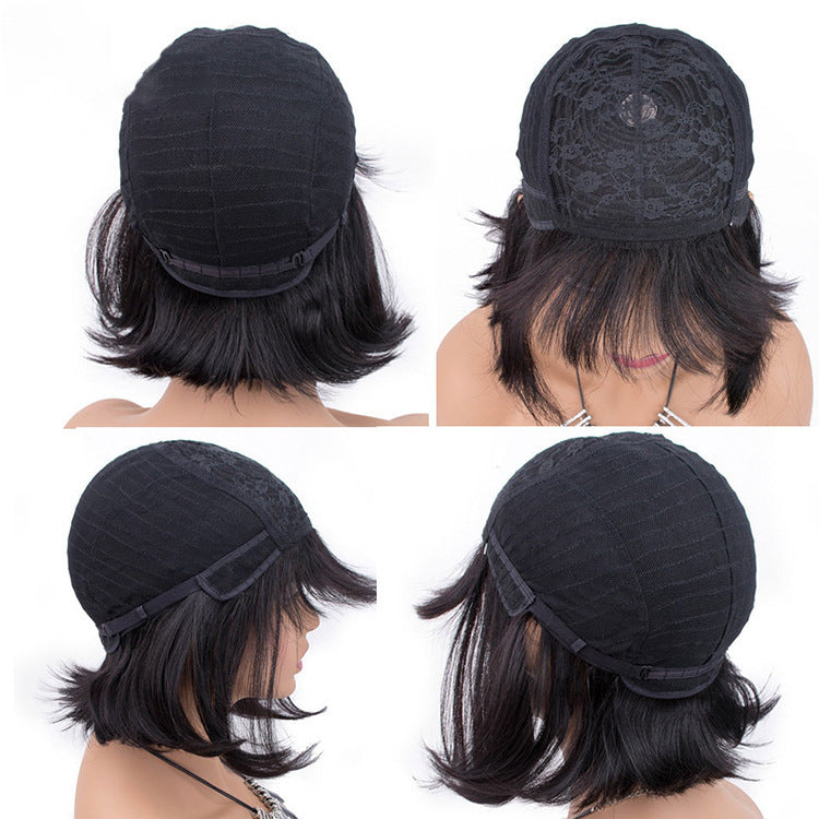 Coool Hair Full Machine Human Hair Wigs For Black Women