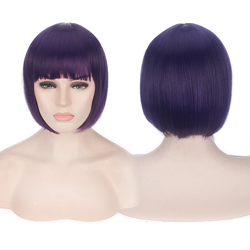 hight temperature cosplay wig short hair bob