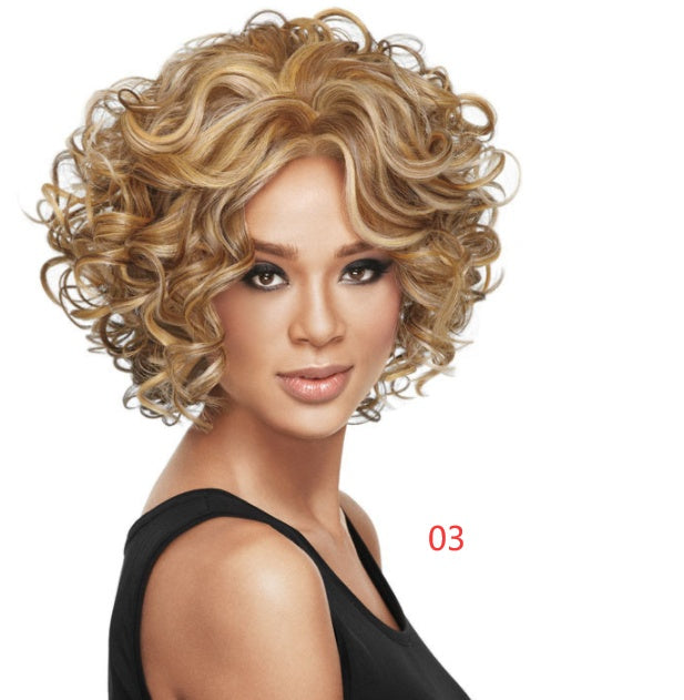 Coool Ladies short curly hair set