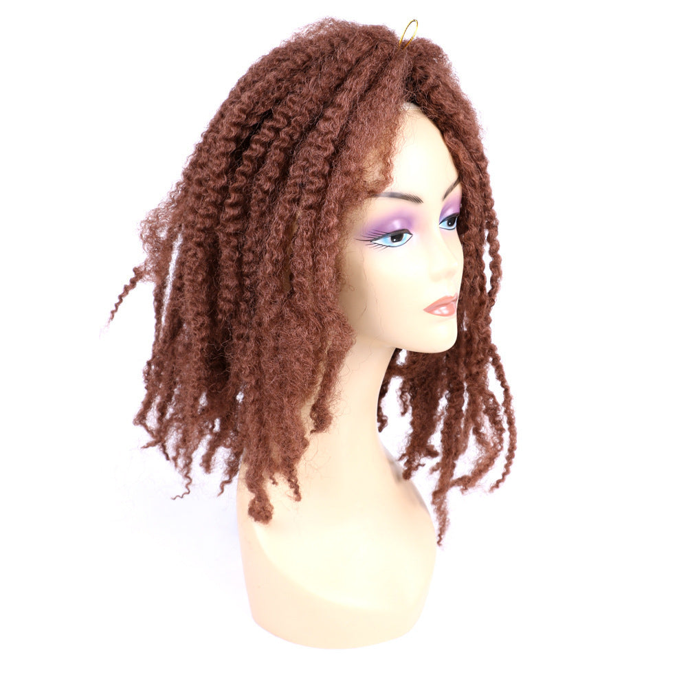 Natural African-style wig