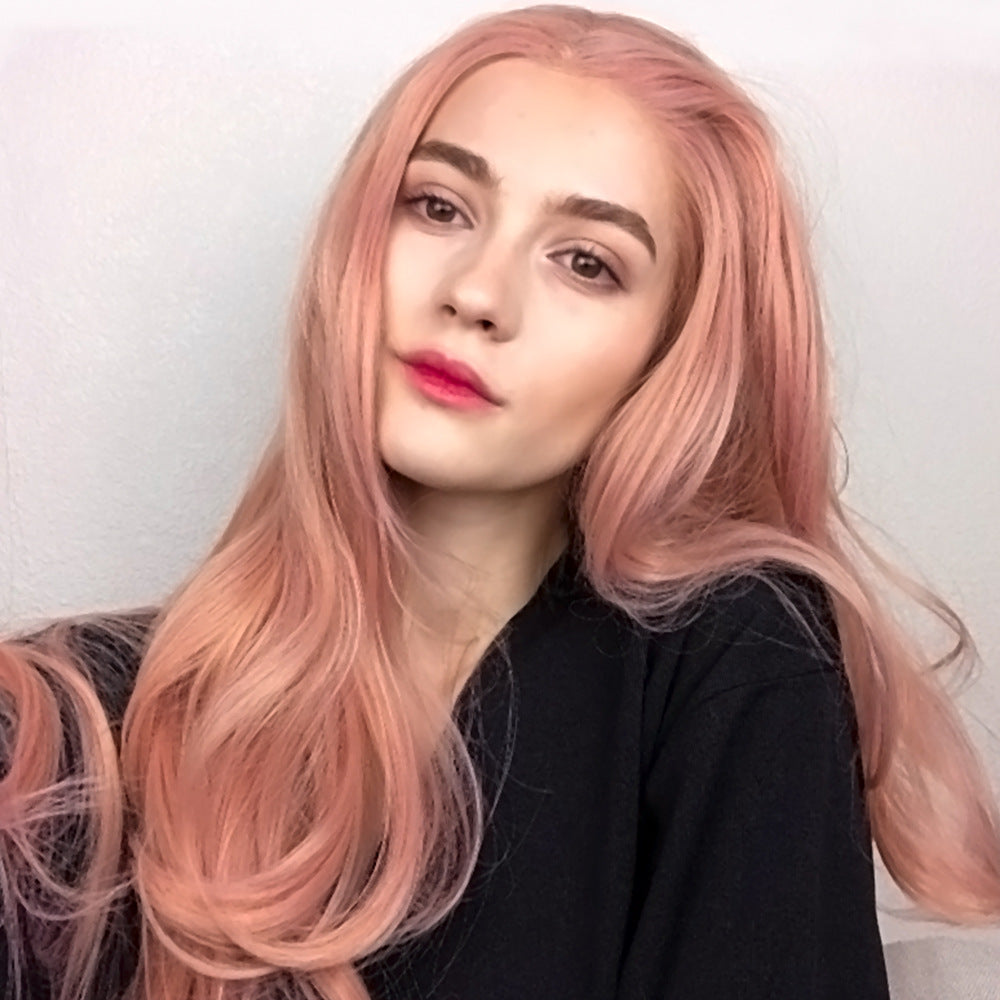 Human European And American Women With Curly Hair And Wavy Wigs