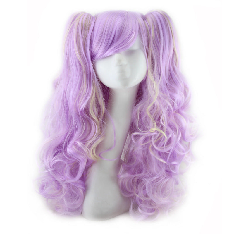 Coool Hair Colorful long curly wigs