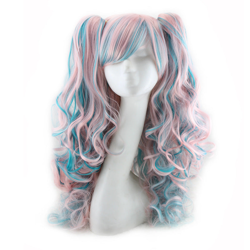 Coool Hair Colorful long curly wigs