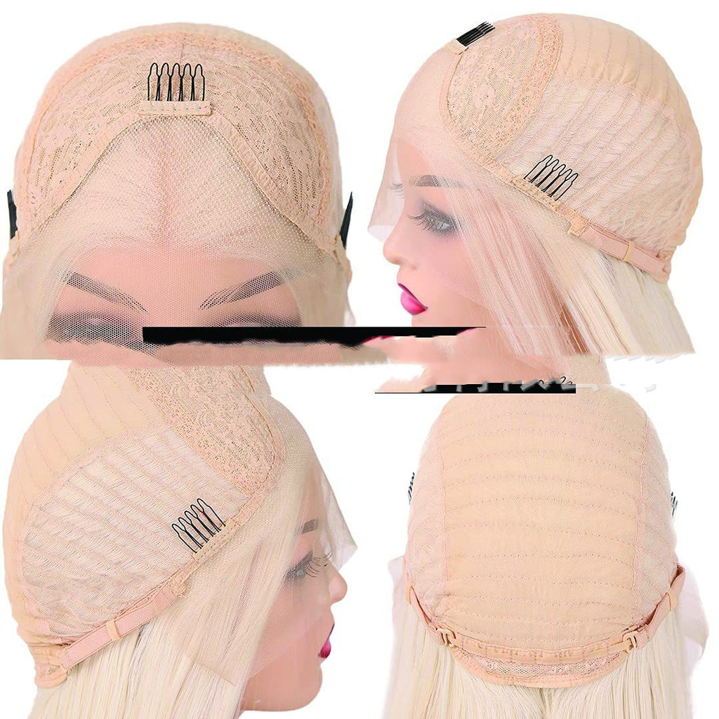 Human Hair European And American Wig African Roll Lady Chemical Fiber