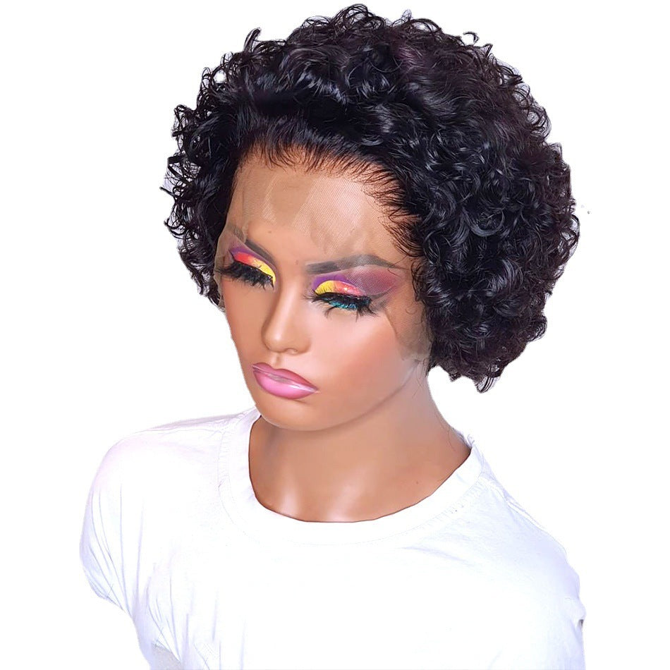 Coool Cut Real Hair Front Lace Wig