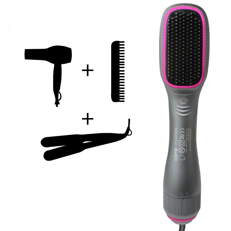 Multi-functional Three-in-one Hot Air Comb Wet And Dry Dual-use