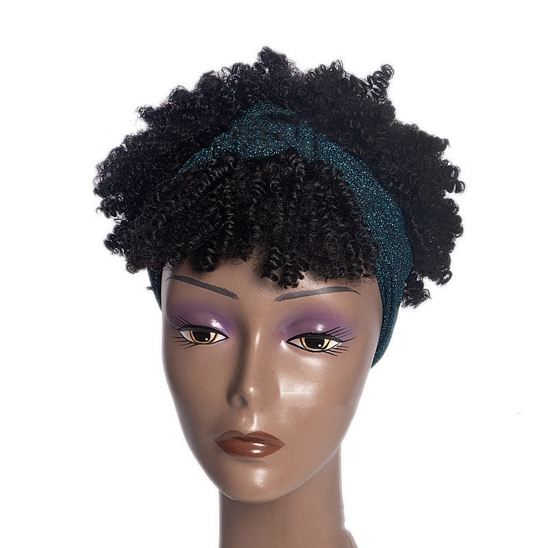 Natural African wig headgear