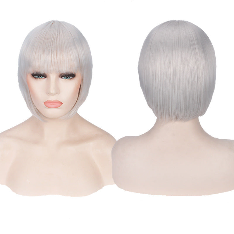 hight temperature cosplay wig short hair bob