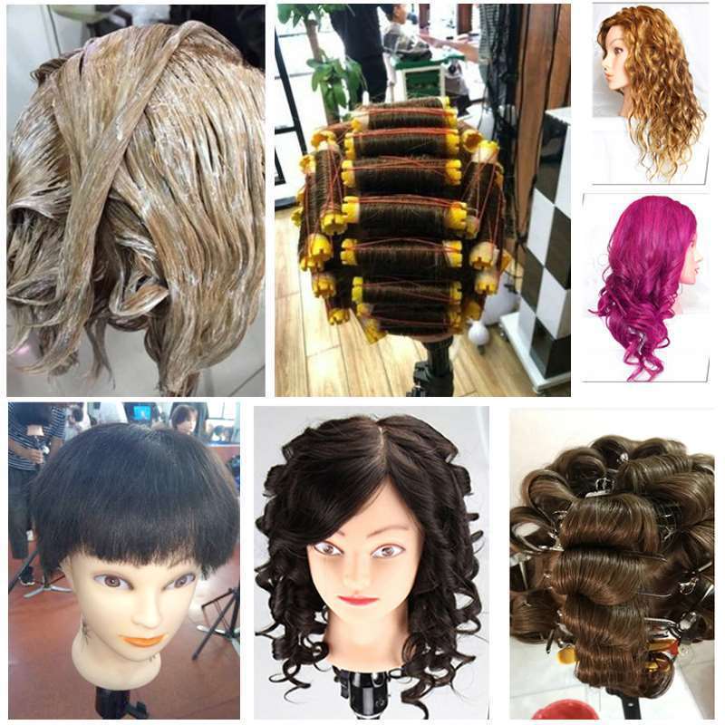 Coool Die Head Hairdressing Real Hair Styling Haircut Perm Dye