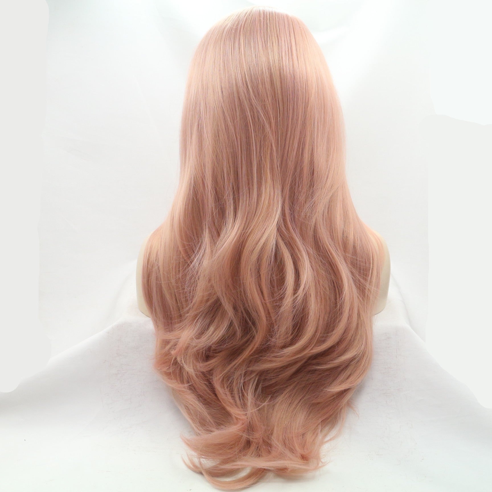 Natural Hair style Big Wave Synthetic Front Lace Wig