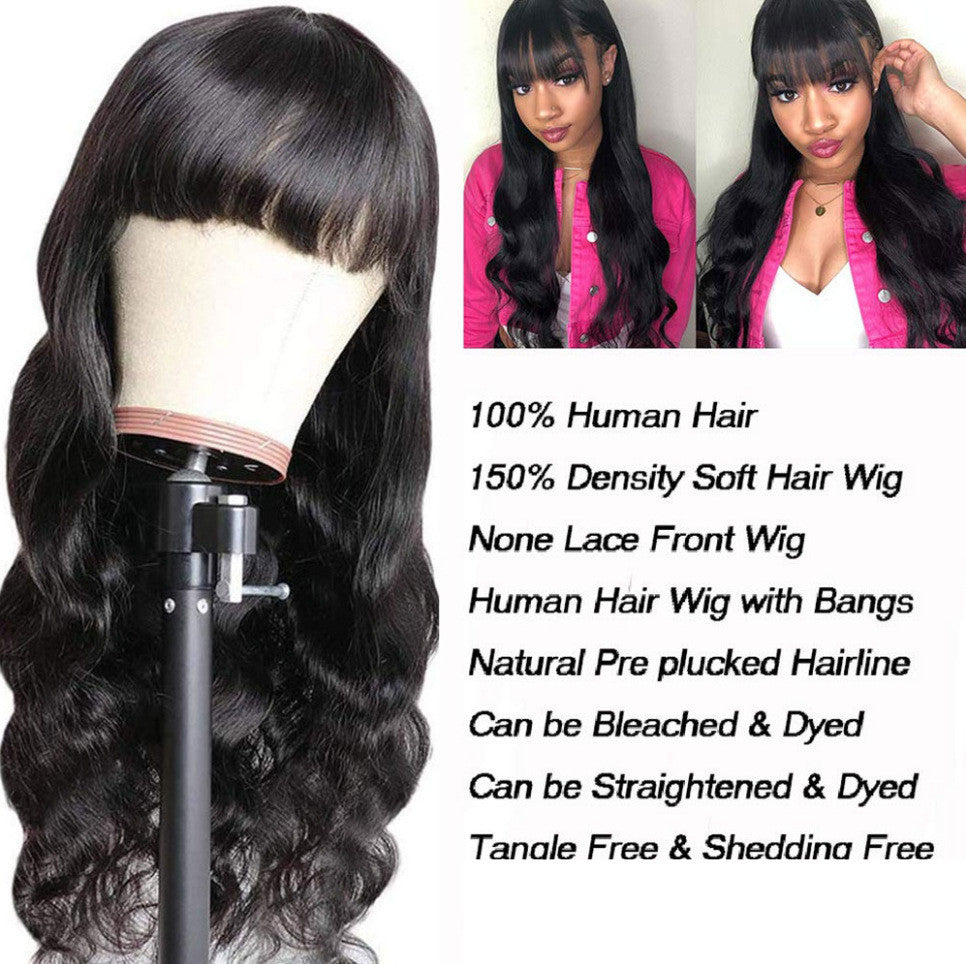 BODY WAVE Full Machine Made Non-lace Wigs