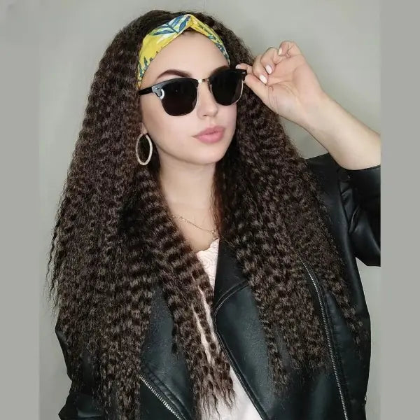 Long Afro Kinky Curly Hair Wigs